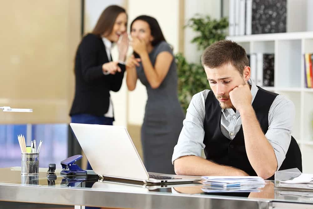 المضايقة في مكان العمل
