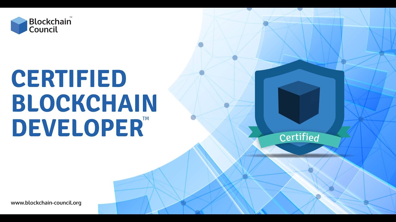 Certified Blockchain Developer™