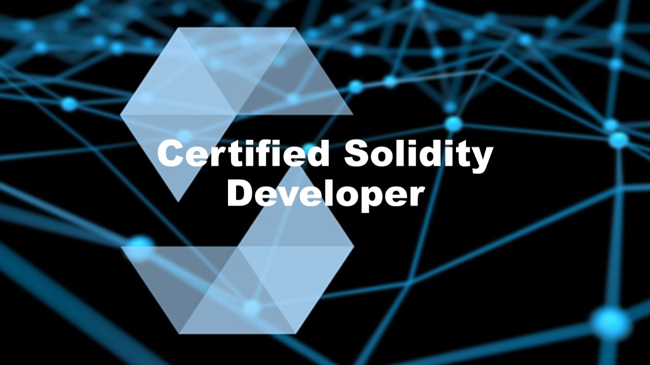 Certified Solidity Developer™