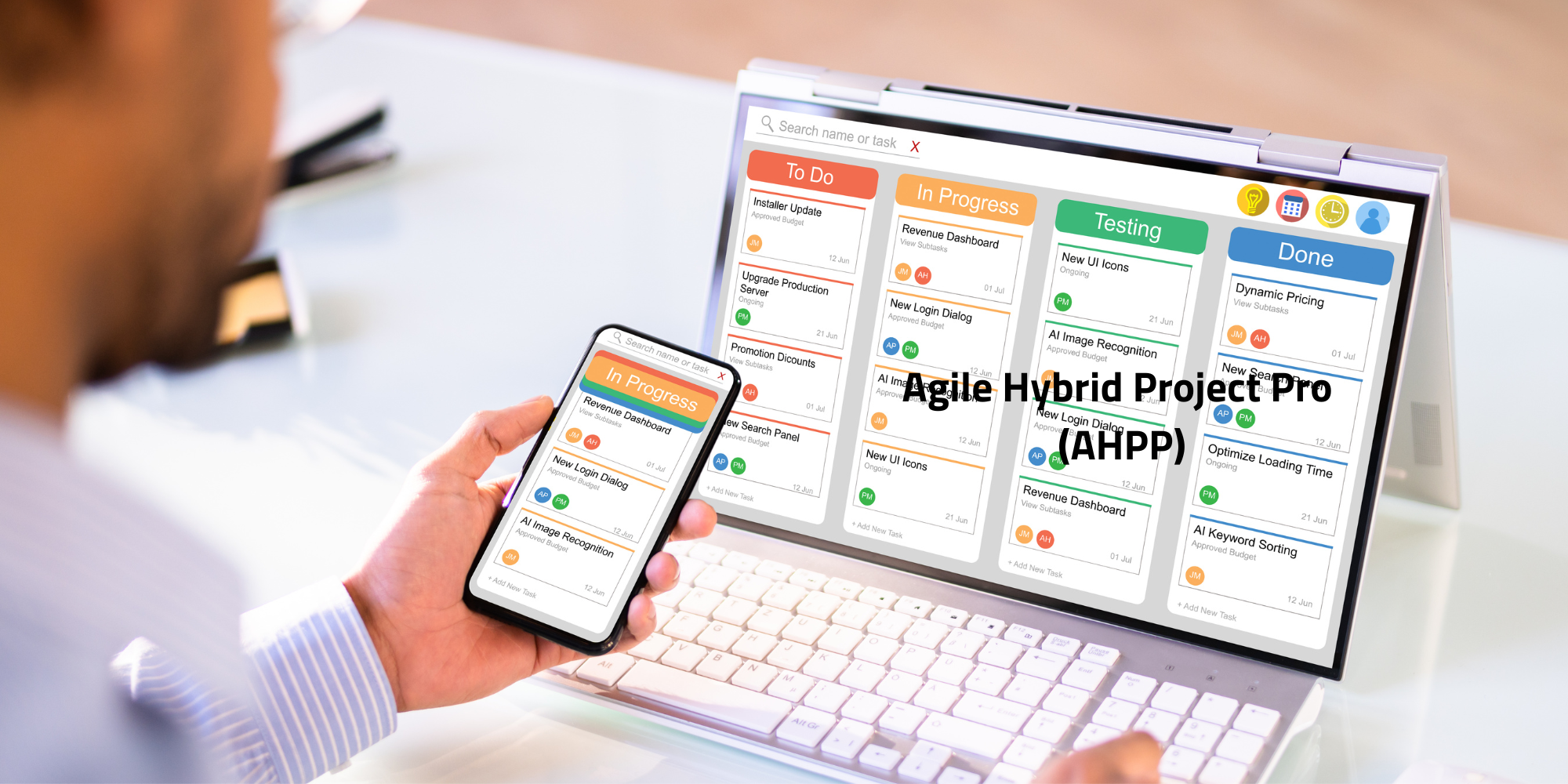 المحترف في إدارة المشاريع الهجينة (AHPP)